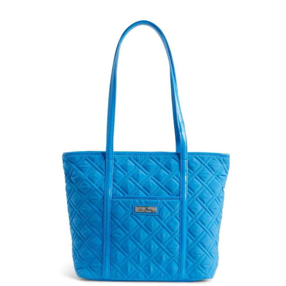 Vera Bradley Ultralight Small Trimmed Tote in Coastal Blue